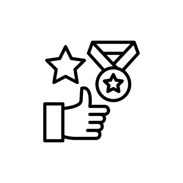 Excellence icon in vector. Logotype